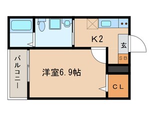 フォンテンブロー笠取町の物件間取画像